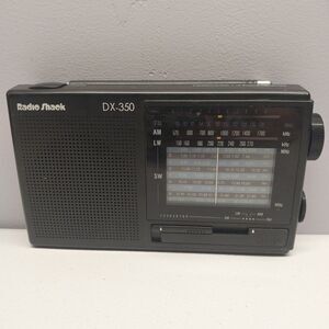 Radio Shack DX-350 12 Band World Receiver Shortwave Radio Tested Works Read